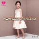 beautiful embroidery organza cover flower girl dresses pink