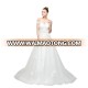 Sexy Charming Simple A-Line Design Appliqued Lace off shoulder Wedding Dress Bridal Gown